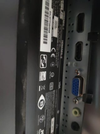 Pantalla Asus 24 pulgadas Negra
