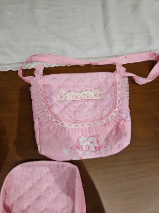Accesorios para muñecos bebé, rosa