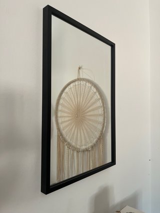 Espejo decorativo negro