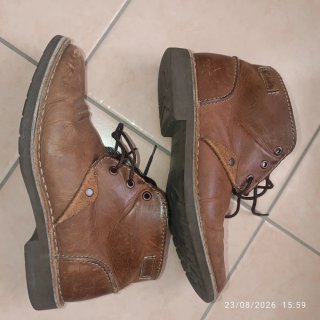 Scarponcini Clarks Marroni Tg 40