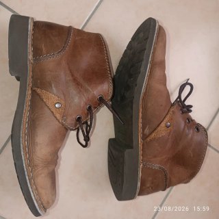 Scarponcini Clarks Marroni Tg 40