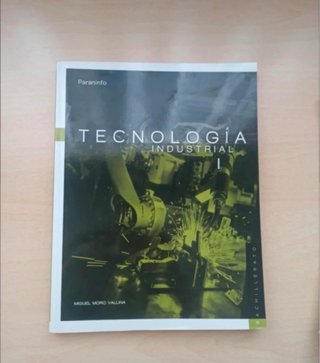 Libro Tecnología Industrial I, 1º Bach, Paraninfo
