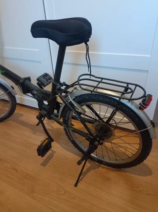 Bicicleta plegable F20 Negra