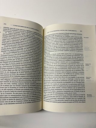 Curso de derecho de la Unión Europea