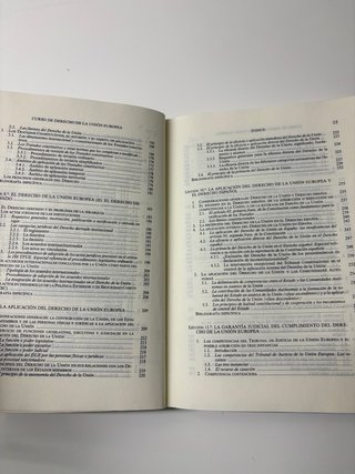 Curso de derecho de la Unión Europea