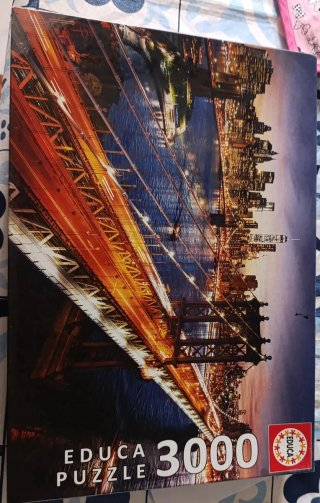 Puzzle Educa 3000 piezas Puente de Brooklyn