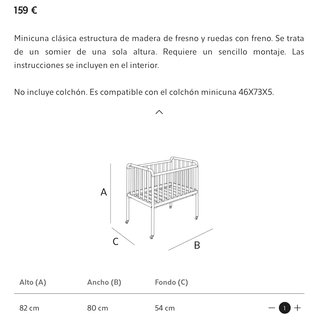 Minicuna Infantil Fresno Zara Home