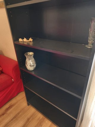 Librería Billy Ikea Negra