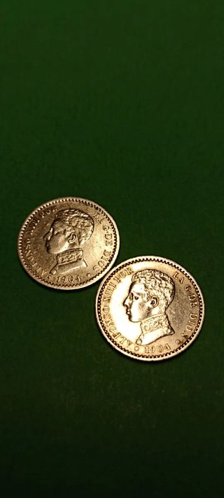 Lote 50 cts. Plata.