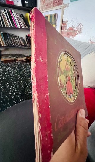 Libro Antiguo Caperucita Encarnada Caperucita roja
