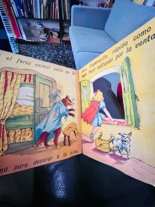 Libro Antiguo Caperucita Encarnada Caperucita roja