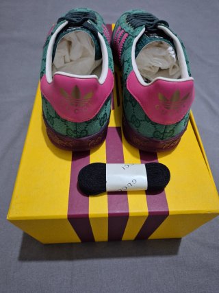 Adidas x Gucci Gazelle GG Monogram Verde 42.5