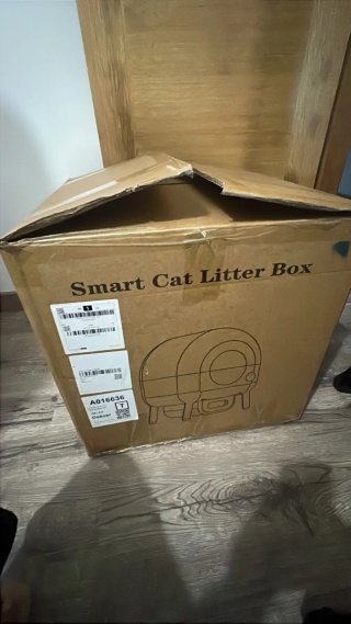 Arenero Gatos Automático