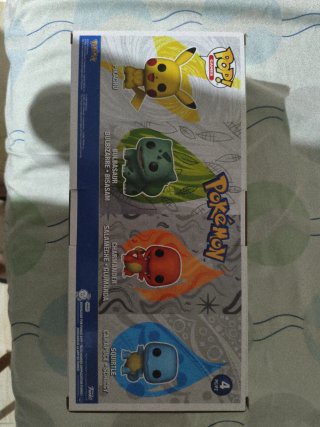 Funko Pop! Pokémon Iniciales Set 4 Figuras