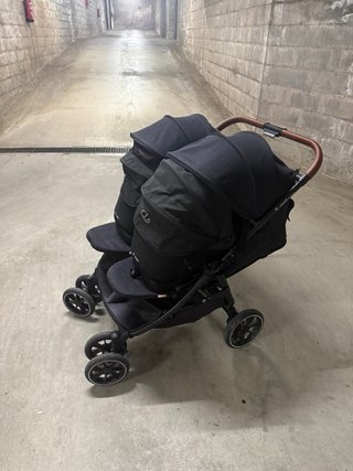 Carrito gemelar Jane Twinside + capazos