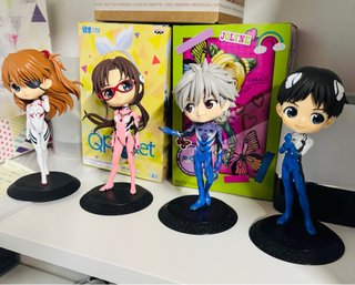 Figuras QPosket Evangelion (Set de 4) Inc. caja