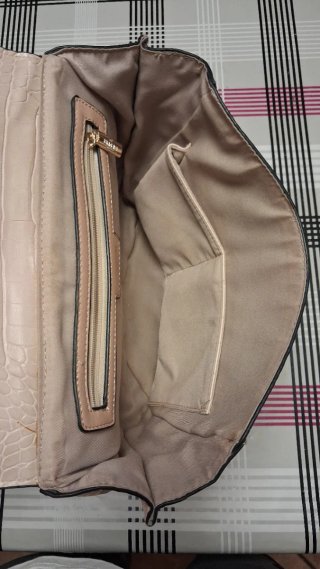 Bolso mano/bandolera imitación piel serpiente
