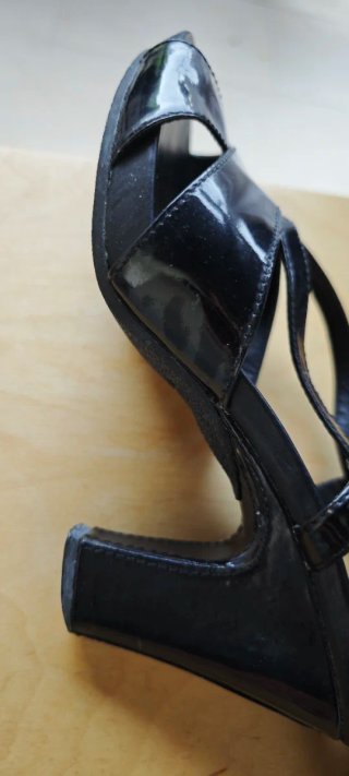 Sandalias de tacón Clark's negras