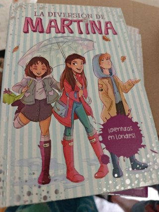 9 libros de MARTINA