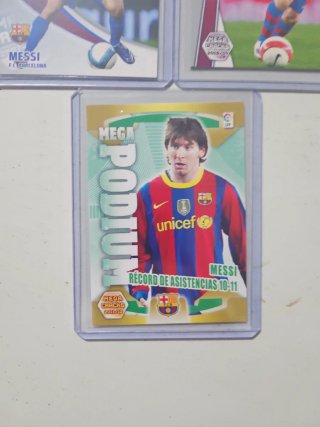 Lote 3 cromos Messi FC Barcelona