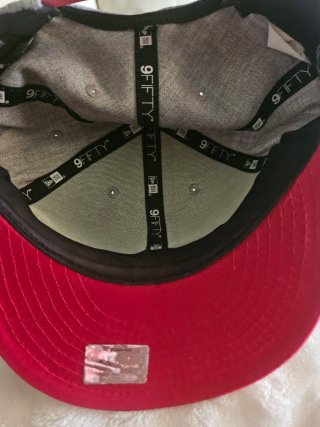 Gorra New Era 9FIFTY Snapback Roja/Gris