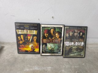 Piratas del Caribe DVD Colección