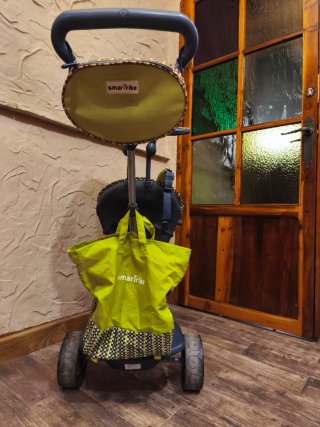 Triciclo convertible para bebé