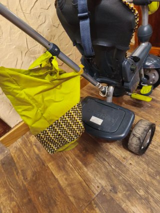 Triciclo convertible para bebé