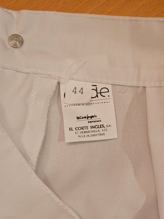 Pantalón de trabajo blancos