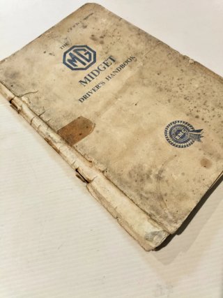 Manual MG Midget - Driver's Handbook texto en ingl