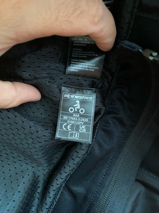 Chaqueta Cuero Alpinestars Missile V2 Negra