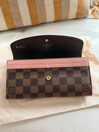 Cartera Louis Vuitton Marrón y Rosa