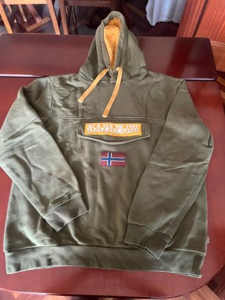 Sudadera Napapijri verde hombre