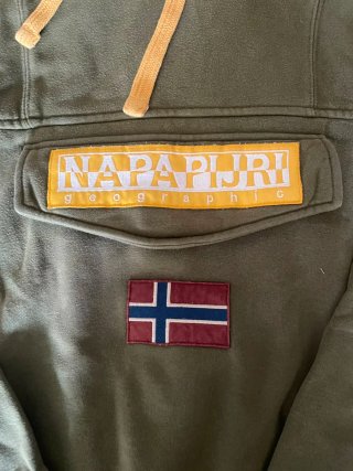 Sudadera Napapijri verde hombre