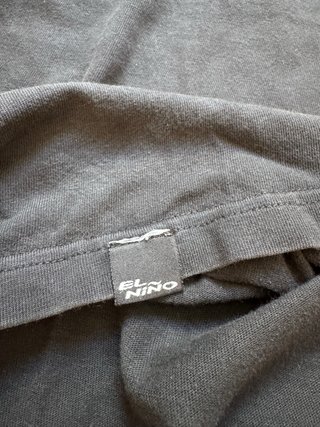 Camiseta El Niño Negra Vintage