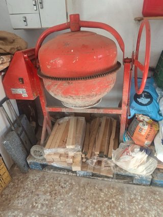 Hormigonera Eléctrica Naranja
