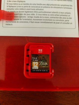 Zelda tears of the kingdom switch 2 edition.