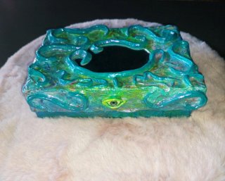 Cajita artesanal Wicca
