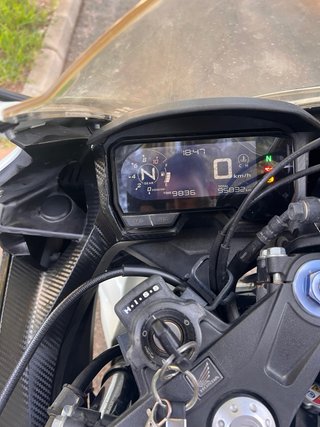 Honda CBR500R 2019 Blanca y Amarilla
