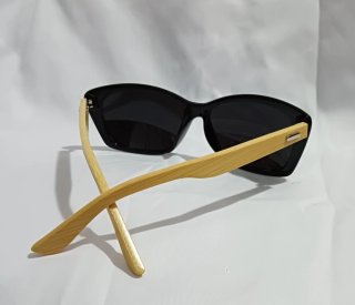 Gafas de sol unisex patillas madera