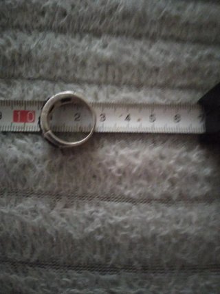 Anillo Plata Ley Negro