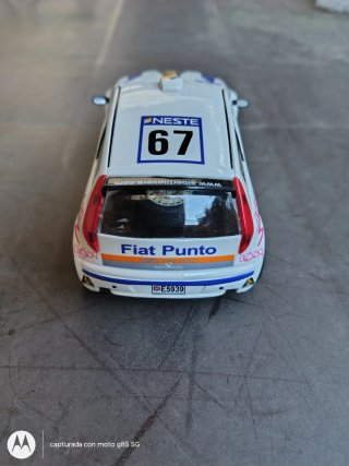 Scalextric Fiat Punto Rally Ninco Bancagricultural