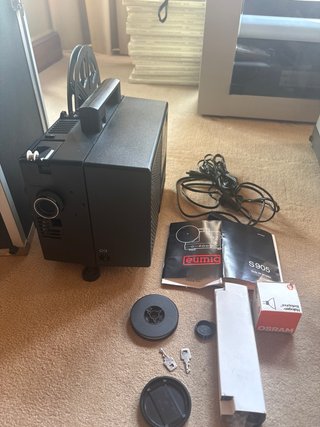 Proyector Super 8 Eumig S905 Sonoro + Maletín