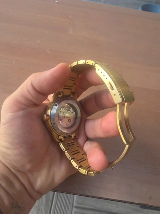 Reloj Swiss Military Automático Dorado