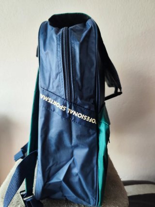 Mochila Escolar Azul e Verde