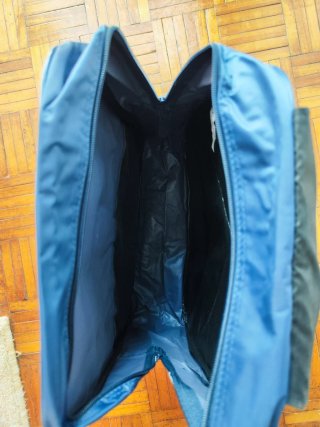 Mochila Escolar Azul e Verde