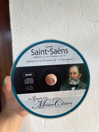 CD Camille Saint-Saëns: Sinfonías