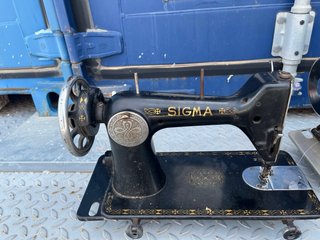 Máquinas de Coser Antiguas Sigma y Alfa