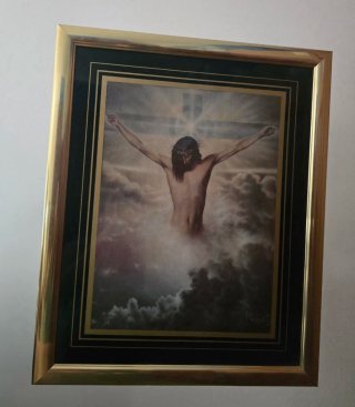 Cuadro Jesucristo Dorado