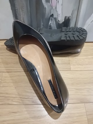 Bailarinas Zara punta negra